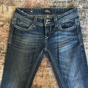 Rerock for Express, flare-leg Jeans, sz 2